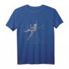 HapMonkey T-Shirt mit Vitruvian Man Boulder & Kletterdesign – Perfektes Geschenk für Kletterer, Boulderer & Outdoor-Fans
