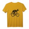 Känguru fährt Fahrrad T-Shirt – Lustiges Australien Geschenk für Radfahrer, Reisebegeisterte & Tierliebhaber