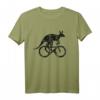 Känguru fährt Fahrrad T-Shirt – Lustiges Australien Geschenk für Radfahrer, Reisebegeisterte & Tierliebhaber