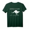 Australien is calling and I must go... Känguru Australia T-Shirt – Lustiges Geschenk für Australien Fans, Backpacker & Austauschschüler