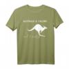 Australien is calling and I must go... Känguru Australia T-Shirt – Lustiges Geschenk für Australien Fans, Backpacker & Austauschschüler