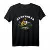 Australien T-Shirt mit Wappen und Flagge – Souvenir, Fanartikel & Geschenk für Australien-Liebhaber
