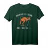 Australia Is Calling And I Must Go Känguru Australien Reise T-Shirt - Retro Vintage Design für Backpacker & Reiseliebhaber