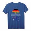 Deutsch Gewachsen Australisch Wurzeln T-Shirt – Stolz auf deutsche Herkunft & australische Wurzeln für Familienfeste & Feiertage