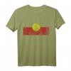 Australien Aborigine Flag T-Shirt - Stolz auf australische Wurzeln & Kultur in distressed Blue