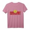 Australien Aborigine Flag T-Shirt - Stolz auf australische Wurzeln & Kultur in distressed Blue