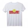 Australien Aborigine Flag T-Shirt - Stolz auf australische Wurzeln & Kultur in distressed Blue