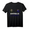 Australien Fußball-Trikot mit Flagge - Patriotisches Sport T-Shirt für Fans und Souvenir