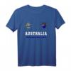Australien Fußball-Trikot mit Flagge - Patriotisches Sport T-Shirt für Fans und Souvenir