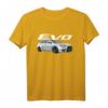 JDM EVO X T-Shirt - Sportwagen Klassiker in Weiß für Rallye-, Renn- und Straßenauto Fans