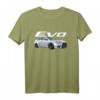 JDM EVO X T-Shirt - Sportwagen Klassiker in Weiß für Rallye-, Renn- und Straßenauto Fans