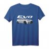 JDM EVO X T-Shirt - Sportwagen Klassiker in Weiß für Rallye-, Renn- und Straßenauto Fans