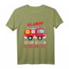 Kinder Feuerwehr Auto T-Shirt zum Kindergartenstart - Lustiges Geschenk mit Spruch für kleine Feuerwehrfans und Kita-Neulinge