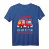 Kinder Feuerwehr Auto T-Shirt zum Kindergartenstart - Lustiges Geschenk mit Spruch für kleine Feuerwehrfans und Kita-Neulinge