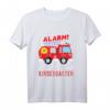 Kinder Feuerwehr Auto T-Shirt zum Kindergartenstart - Lustiges Geschenk mit Spruch für kleine Feuerwehrfans und Kita-Neulinge