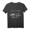 Fahrrad vs Auto T-Shirt – Lustiges Fahrrad Rad Tour Shirt für Radfahrer und Fans, Perfektes Geschenk zu Weihnachten, Geburtstag & Jubiläum