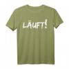 Hobby Marathon laufen - Herren, Damen & Kinder Sport T-Shirt mit Motiv 'läuft!' für Läufer, Radfahrer & Triathleten