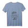 Ich bin Autorin, die dürfen alles T-Shirt mit V-Ausschnitt – Perfektes Geschenk für Schriftstellerinnen, Bloggerinnen und kreative Frauen