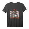 Herren Mechaniker T-Shirt - Lustiges Vintage Retro Design für Autoschrauber, Heimwerker & Garage-Fans, perfektes Geschenk für Papa, Bruder & Meister