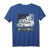 Vintage Retro Japanisches Anime Drift Autorennen T-Shirt - Perfekte Geschenkidee für Anime-, Rennsport- und Vintage-Fans