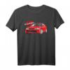 JDM Rally Red EVO 6 TME Auto T-Shirt – Sportlimousine, Rallye, Asphalt & Schotter, Perfekt für Autoenthusiasten und Motorsportfans