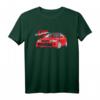 JDM Rally Red EVO 6 TME Auto T-Shirt – Sportlimousine, Rallye, Asphalt & Schotter, Perfekt für Autoenthusiasten und Motorsportfans