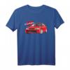 JDM Rally Red EVO 6 TME Auto T-Shirt – Sportlimousine, Rallye, Asphalt & Schotter, Perfekt für Autoenthusiasten und Motorsportfans