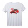 JDM Rally Red EVO 6 TME Auto T-Shirt – Sportlimousine, Rallye, Asphalt & Schotter, Perfekt für Autoenthusiasten und Motorsportfans