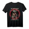 PunUp Girl American Classic Hotrod Muscle-Car Rockabilly T-Shirt - Vintage US-Car & Rockabilly Geschenk für Muscle-Car Fans