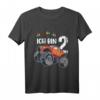 Kinder Ich bin 2 Jahr Monster Truck Auto T-Shirt – Perfektes Geburtstagsgeschenk für Jungen zum 2. Geburtstag