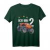 Kinder Ich bin 2 Jahr Monster Truck Auto T-Shirt – Perfektes Geburtstagsgeschenk für Jungen zum 2. Geburtstag
