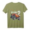 Kinder Ich bin 2 Jahr Monster Truck Auto T-Shirt – Perfektes Geburtstagsgeschenk für Jungen zum 2. Geburtstag