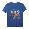 Kinder Ich bin 2 Jahr Monster Truck Auto T-Shirt – Perfektes Geburtstagsgeschenk für Jungen zum 2. Geburtstag