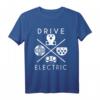 Ladeanschlüsse Elektroauto E-Auto Fahrer Geschenk T-Shirt – Statement für nachhaltige Mobilität & Elektromobilität