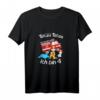Kinder 4. Geburtstag Feuerwehrmann Feuerwehrauto Kostüm T-Shirt – Perfekt für kleine Helden, Feuerwehrparty & Geburtstagsgeschenk