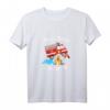 Kinder 4. Geburtstag Feuerwehrmann Feuerwehrauto Kostüm T-Shirt – Perfekt für kleine Helden, Feuerwehrparty & Geburtstagsgeschenk