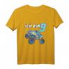 Kinder 9. Geburtstag Geschenk Jungen & Mädchen Auto Monster Truck T-Shirt – Perfekt für Geburtstagsfeiern und Monster Truck Fans