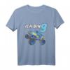 Kinder 9. Geburtstag Geschenk Jungen & Mädchen Auto Monster Truck T-Shirt – Perfekt für Geburtstagsfeiern und Monster Truck Fans