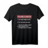 Fahrlehrer Regeln Führerschein Fahrschullehrer T-Shirt – Perfektes Geschenk für Fahrschullehrer und Fahranfänger zu Weihnachten oder Geburtstag