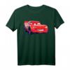 HapMonkey Pixar Cars Lightning McQueen Portrait T-Shirt - Official Lizenz, ideales Geschenk für Cars-Fans