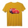 HapMonkey Pixar Cars Lightning McQueen Portrait T-Shirt - Official Lizenz, ideales Geschenk für Cars-Fans