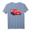 HapMonkey Pixar Cars Lightning McQueen Portrait T-Shirt - Official Lizenz, ideales Geschenk für Cars-Fans