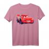 HapMonkey Pixar Cars Lightning McQueen Portrait T-Shirt - Official Lizenz, ideales Geschenk für Cars-Fans