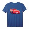 HapMonkey Pixar Cars Lightning McQueen Portrait T-Shirt - Official Lizenz, ideales Geschenk für Cars-Fans
