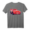 HapMonkey Pixar Cars Lightning McQueen Portrait T-Shirt - Official Lizenz, ideales Geschenk für Cars-Fans