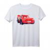 HapMonkey Pixar Cars Lightning McQueen Portrait T-Shirt - Official Lizenz, ideales Geschenk für Cars-Fans