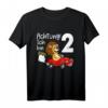 Kinder 2. Geburtstag Löwe Shirt für Jungen - Safari Tier Motiv, Geschenkidee zum Geburtstag & Feier