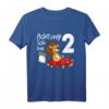 Kinder 2. Geburtstag Löwe Shirt für Jungen - Safari Tier Motiv, Geschenkidee zum Geburtstag & Feier