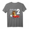 Kinder 2. Geburtstag Löwe Shirt für Jungen - Safari Tier Motiv, Geschenkidee zum Geburtstag & Feier