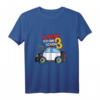 Kinder Geburtstagsshirt 3 Jahre Polizei Auto - Lustiges T-Shirt für den 3. Geburtstag, Polizei Party Outfit für Kids
